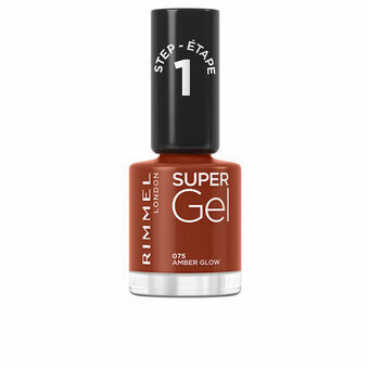 nail polish Rimmel London Super Gel Nº 075 Amber glow 12 ml