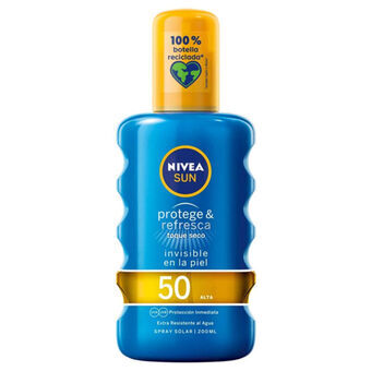 Spray Sun Protector PROTEGE & REFRESCA Nivea 4005808467167 Spf 50 (200 ml)