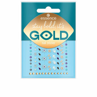 Nail art stickers Essence Stay Bold, It\'s Gold 88 Pieces