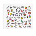 Nail art stickers Essence Happiness Looks Good On You 57 Pieces