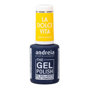 Gel nail polish Andreia La Dolce Vita DV4 Canary Yellow 10,5 ml