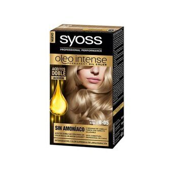 Permanent Dye Syoss Light Blonde N 8,05