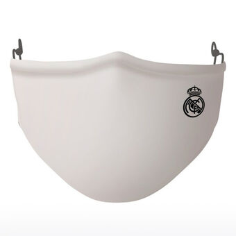 Hygienic Reusable Fabric Mask Real Madrid C.F. Children\'s White