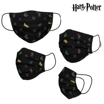 Hygienic Reusable Fabric Mask Harry Potter Adult Black