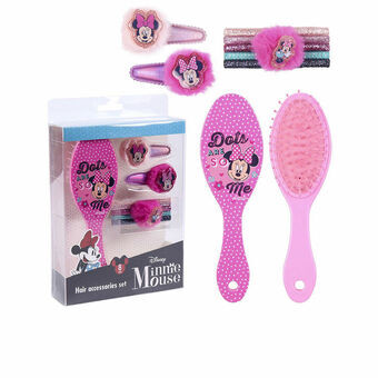 Child\'s Hairedressing Set Inca Minnie Mouse (8 Pieces)