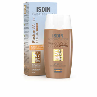 Sun Protection with Colour Isdin Fusion Water Bronze (50 ml)