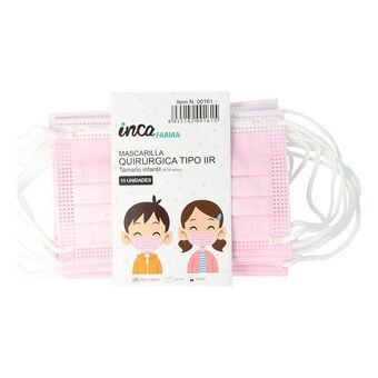 Disposable Surgical Mask Inca Farma Children\'s Pink