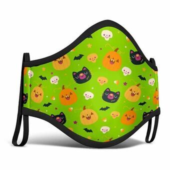 Hygienic Face Mask My Other Me Pumkins & Cats 3-5 years