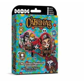 Hygienic Face Mask My Other Me Catrinas Premium 3-5 years