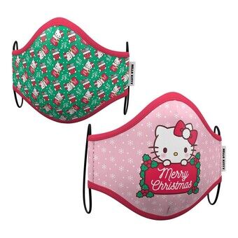 Hygienic Face Mask My Other Me Hello Kitty Pink Children\'s (2 uds) (3-5 years)