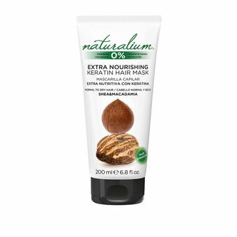 Nourishing Hair Mask Naturalium 200 ml Shea Butter Macadamia