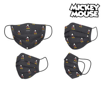 Hygienic Face Mask Mickey Mouse Children\'s Black