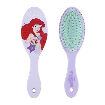 Detangling Hairbrush Disney Princess Purple Turquoise Multi-composition