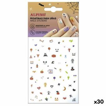 Nail art stickers Alpino Halloween (30 Units)