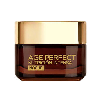 Anti-Wrinkle Night Cream Age Perfect L\'Oreal Make Up Age Perfect Nutricion Intensa (50 ml) 50 ml