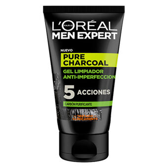Facial Cleansing Gel Pure Charcoal L\'Oreal Make Up (100 ml)