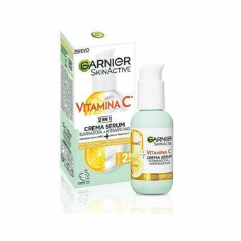 Cream + Serum Garnier Skinactive Vitamina C Spf 25 50 ml