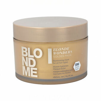 Clarifying Mask Blondes Schwarzkopf  Blondme Blonde Wonders Golden (450 ml)