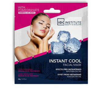 Moisturizing Facial Mask IDC Institute Instant Cool Cold Effect Pomegranate (30 g)