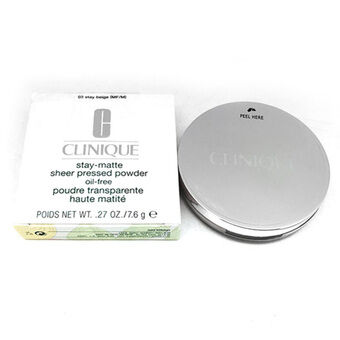 Compact Powders Stay-Matte Clinique 04-Stay Honey (7,6 g)