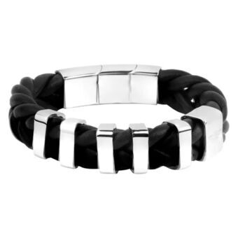 Men\'s Bracelet Police Leather 19 cm