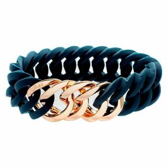 Bracelet TheRubz 100187 Blue Pink Silicone Stainless steel Steel/Silicone