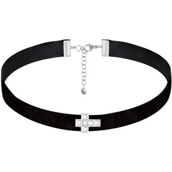 Ladies\'Bracelet Morellato SAKK44 Black Cloth (21 cm)