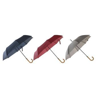 Automatic Umbrella DKD Home Decor Metal Pongee (104 x 104 x 89 cm) (3 Units)