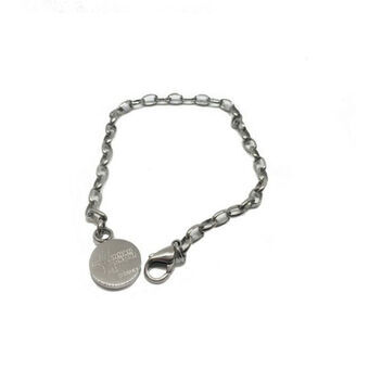 Girl\'s Bracelet Time Force HM000CC Silver Steel (19 cm)