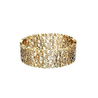 Ladies\' Bracelet Karl Lagerfeld 5448310 Golden 6,5 cm