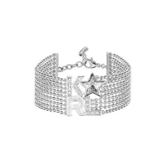 Ladies\'Bracelet Karl Lagerfeld 5483575 Grey 19 cm