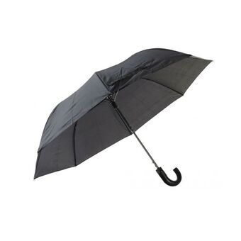 Umbrella DKD Home Decor Black Polyester Plastic (93 x 93 x 57 cm)