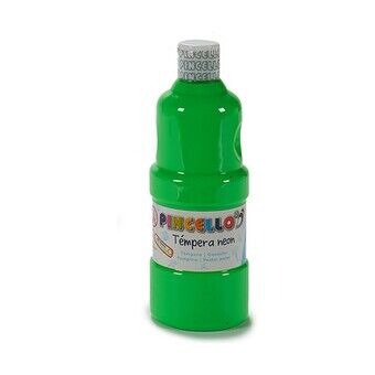 Tempera Neon Green 400 ml (6 Units)
