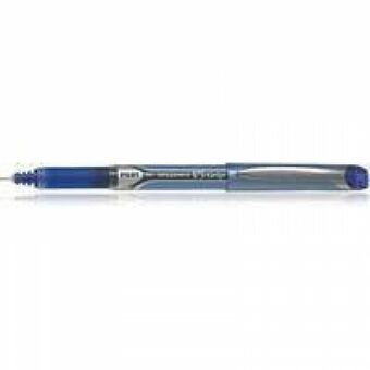 Liquid ink ballpoint pen Pilot Roller V-5 Grip Blue 12 Units