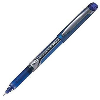Liquid ink ballpoint pen Pilot Roller V-7 Grip 0,7 Blue 12 Units