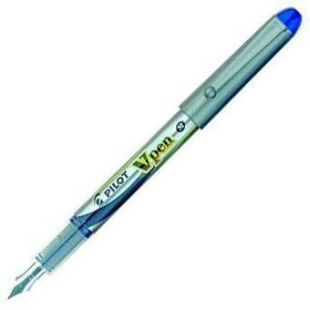Calligraphy Pen Pilot V-Pen Disposable Blue