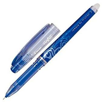 Liquid ink ballpoint pen Pilot FriXion Point Blue 12 Units