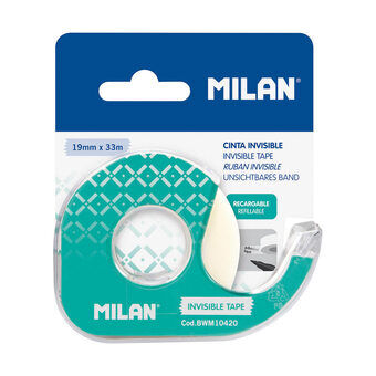 Adhesive Tape Milan Transparent 33 m Green PVC