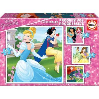4-Puzzle Set   Princesses Disney Magical         16 x 16 cm  