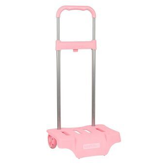 Rucksack Trolley Safta Light Pink 30 x 23 x 85 cm