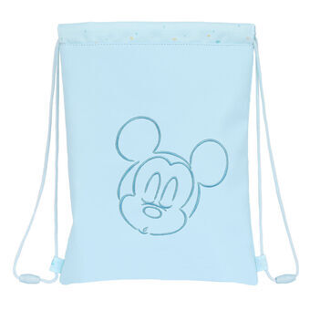 Backpack with Strings Mickey Mouse Clubhouse Light Blue (26 x 34 x 1 cm)