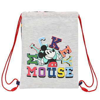 Backpack with Strings Mickey Mouse Clubhouse Only one Navy Blue (26 x 34 x 1 cm)