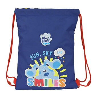 Backpack with Strings Blue\'s Clues Navy Blue (26 x 34 x 1 cm)