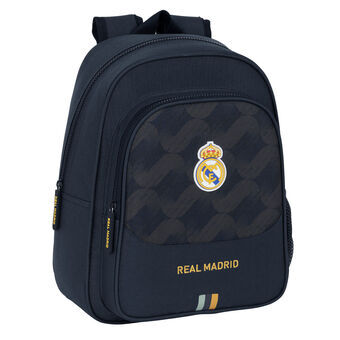 School Bag Real Madrid C.F. Navy Blue 27 x 33 x 10 cm