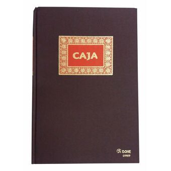 Account Book DOHE 09909 Burgundy A4 100 Sheets