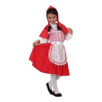 Costume for Children C3220 Little Red Riding Hood 5-6 Years Red (4 Pieces)