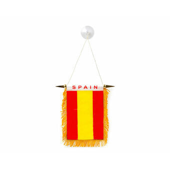 Flag 12 cm Spain Suction pad fixing