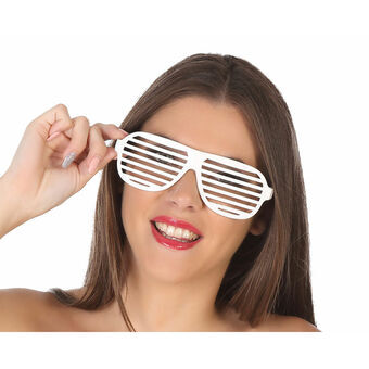Glasses Fiesta Striped Ibiza White