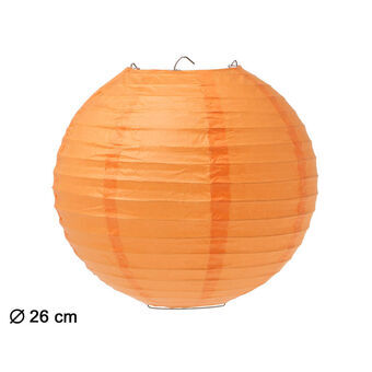 Decorative bauble Ø 26 cm Orange