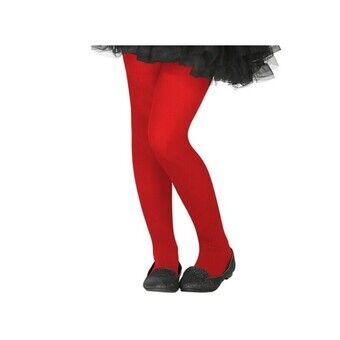 Stockings Girl Costume Red